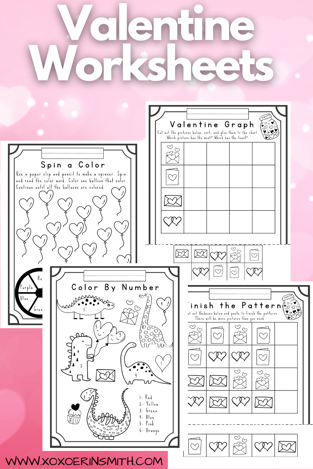 FREE Valentine's Day Educational Printables for Kids — xoxoerinsmith.com free-valentine-s-day-educational-printables-for-kids-xoxoerinsmith-com