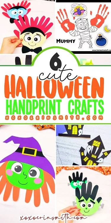 Easy Fun Halloween Handprint Crafts for Toddlers and Kids