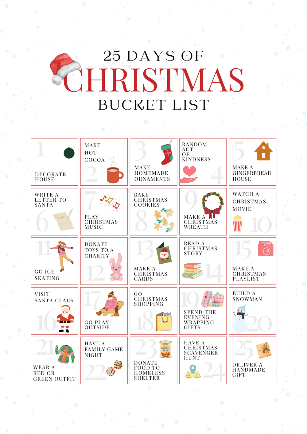 Printable Travel Games - The Bucket List Project