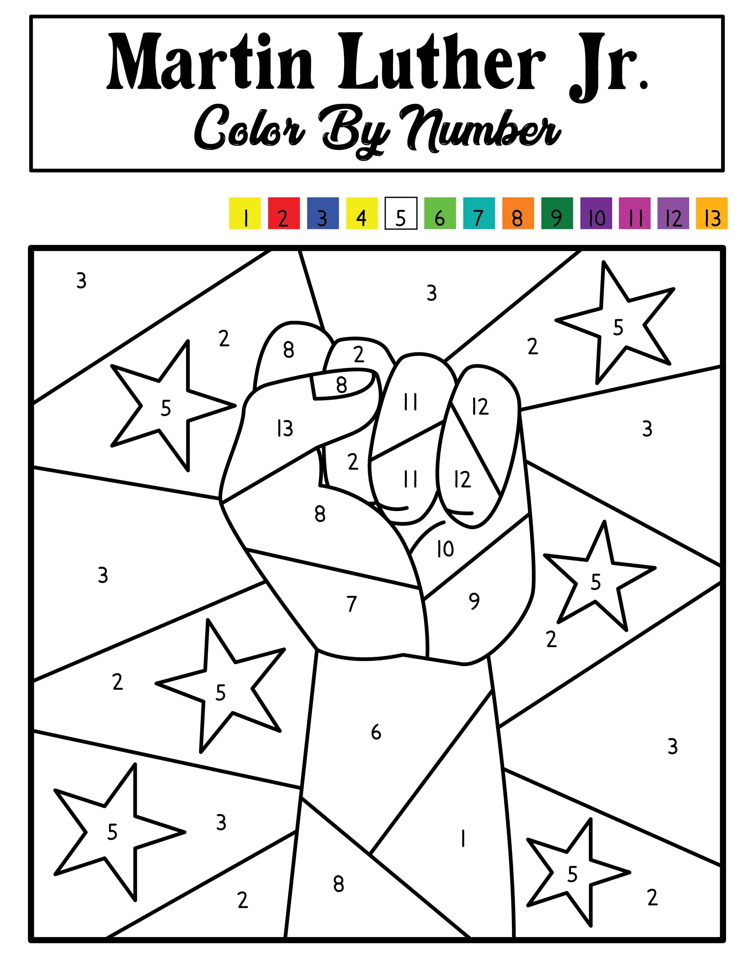 MLK Jr Color Mural