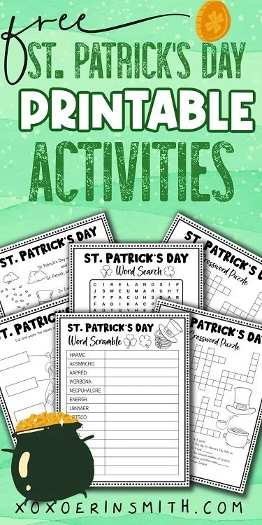 FREE St. Patrick's Day Printables for Kids