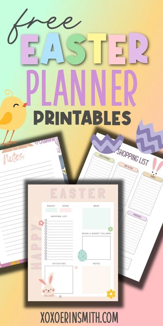 Ultimate FREE Easter Party Planning Checklist Printable