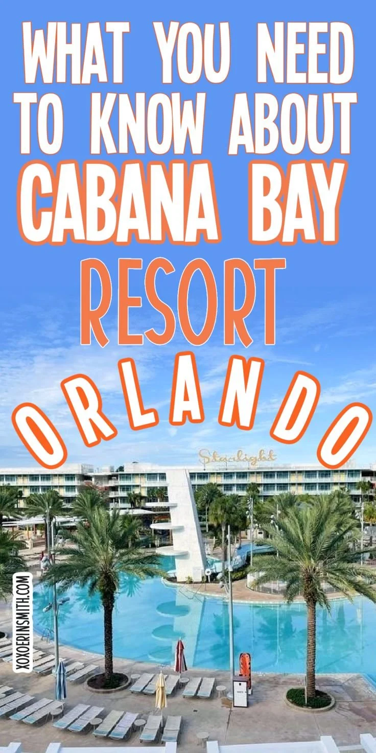 Universal's Cabana Bay beach Resort in Orlando FL