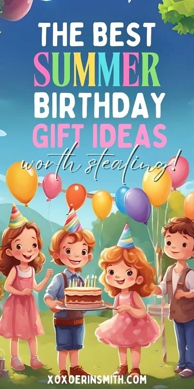 32 Cool Fun Summer Birthday Gifts and Ideas for Kids and Adults