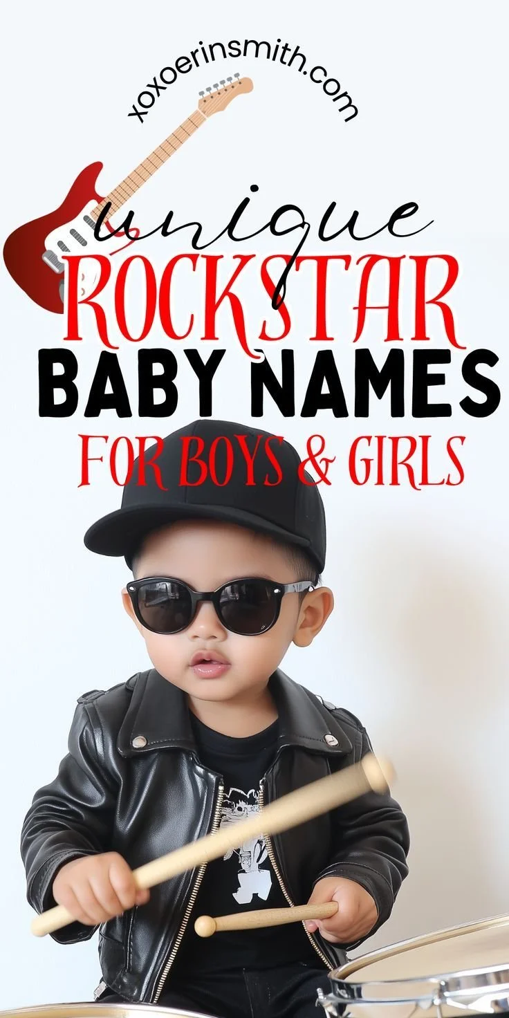 Unique Rock Star Baby Names for Baby Boy Girl Future Stars