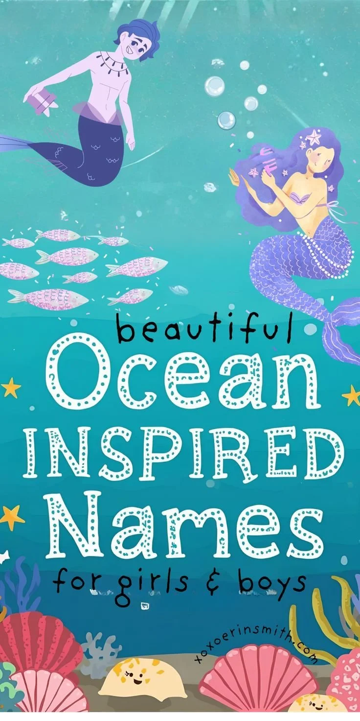Ocean Inspired Baby Names with Meanings for  Boys and Girls