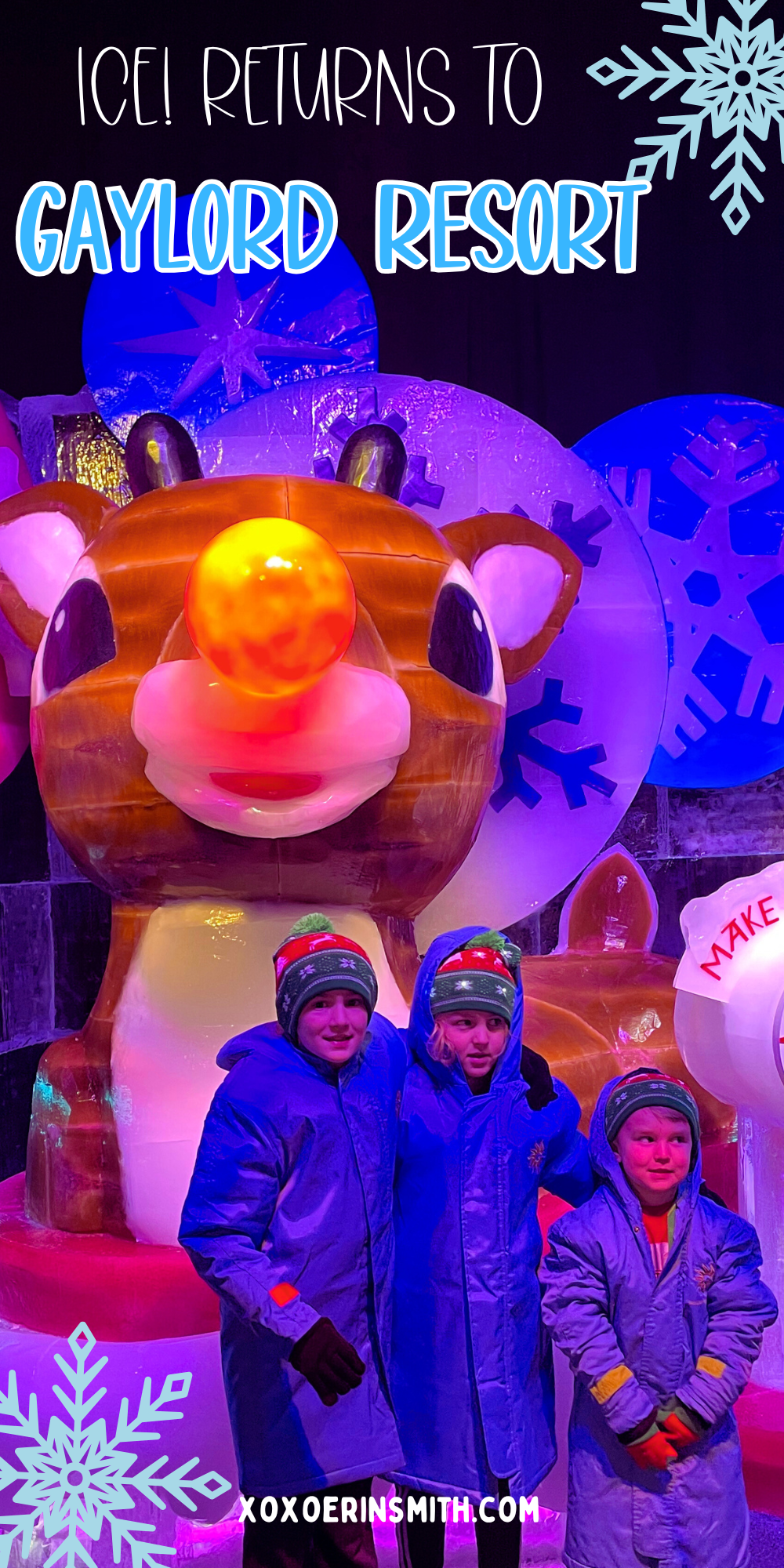 Gaylord National Harbor Resort Christmas Fun ICE! Returns