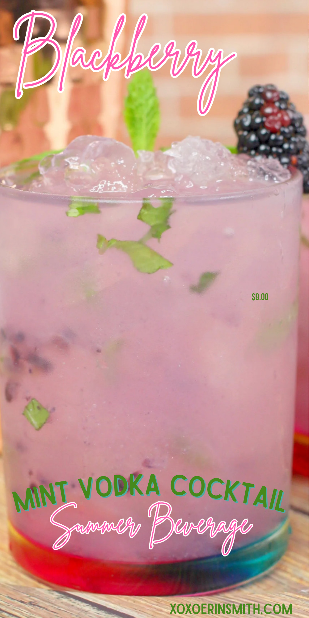 Best Easy Blackberry Mint Vodka Cocktail Recipe
