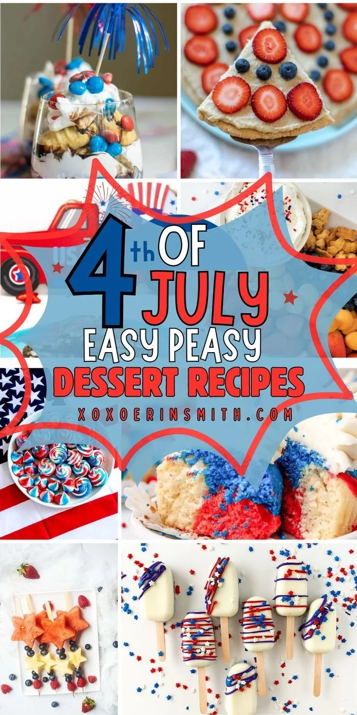 20 Best 4th of July Easy Desserts and Recipes for Kids