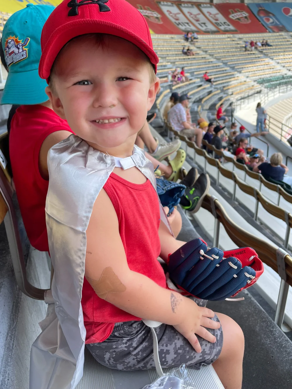 Richmond Virginia's Flying Squirrels Baseball Family Outing Fun