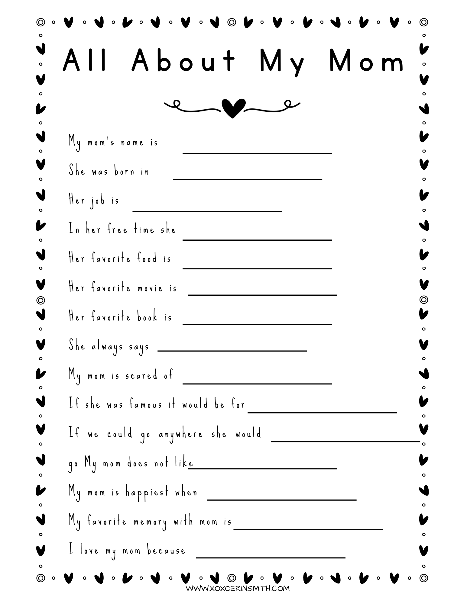 4 FREE Happy Mother's Day Best Templates —