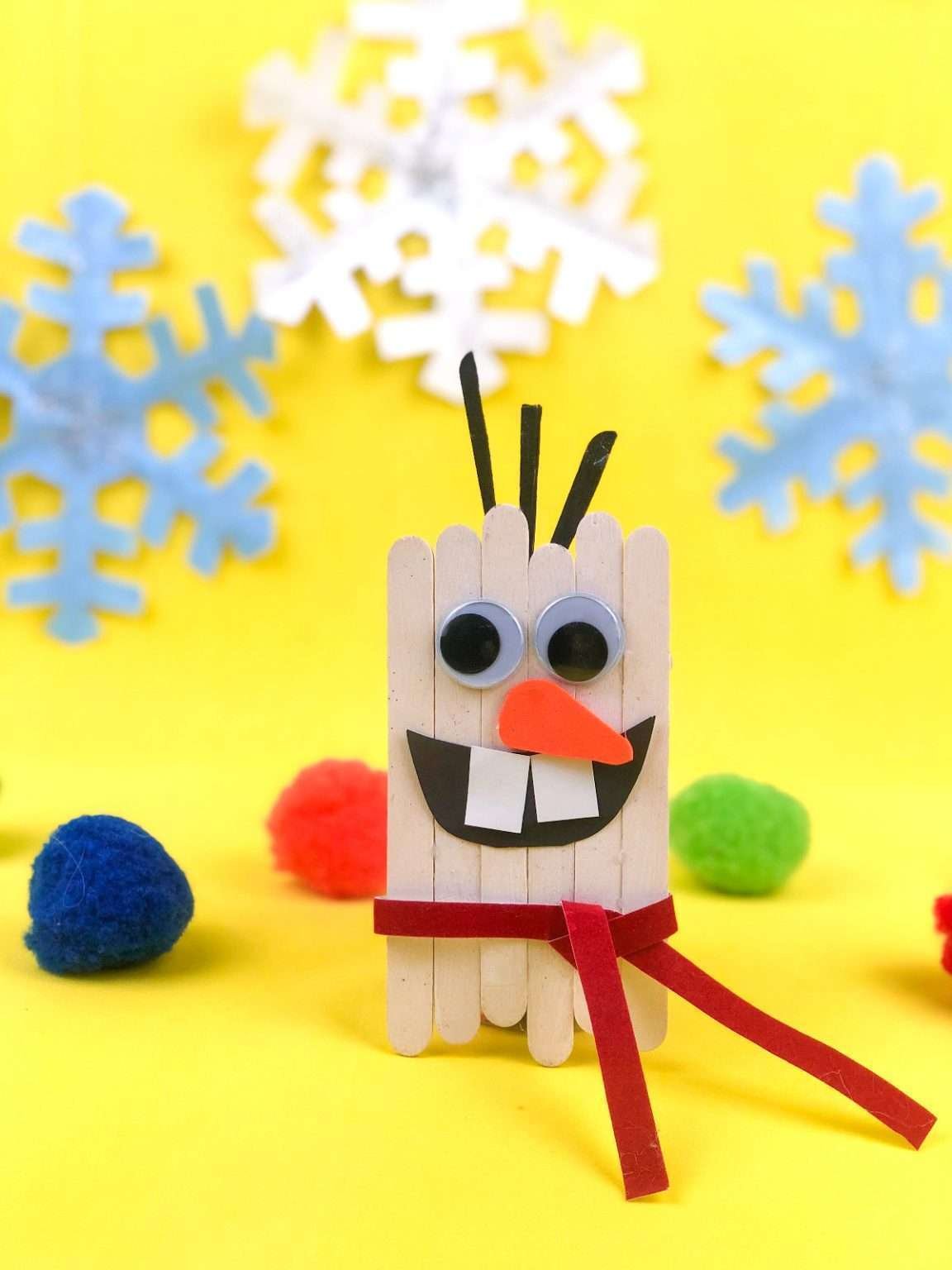 12 Fun and Easy Snowman Crafts for Kids