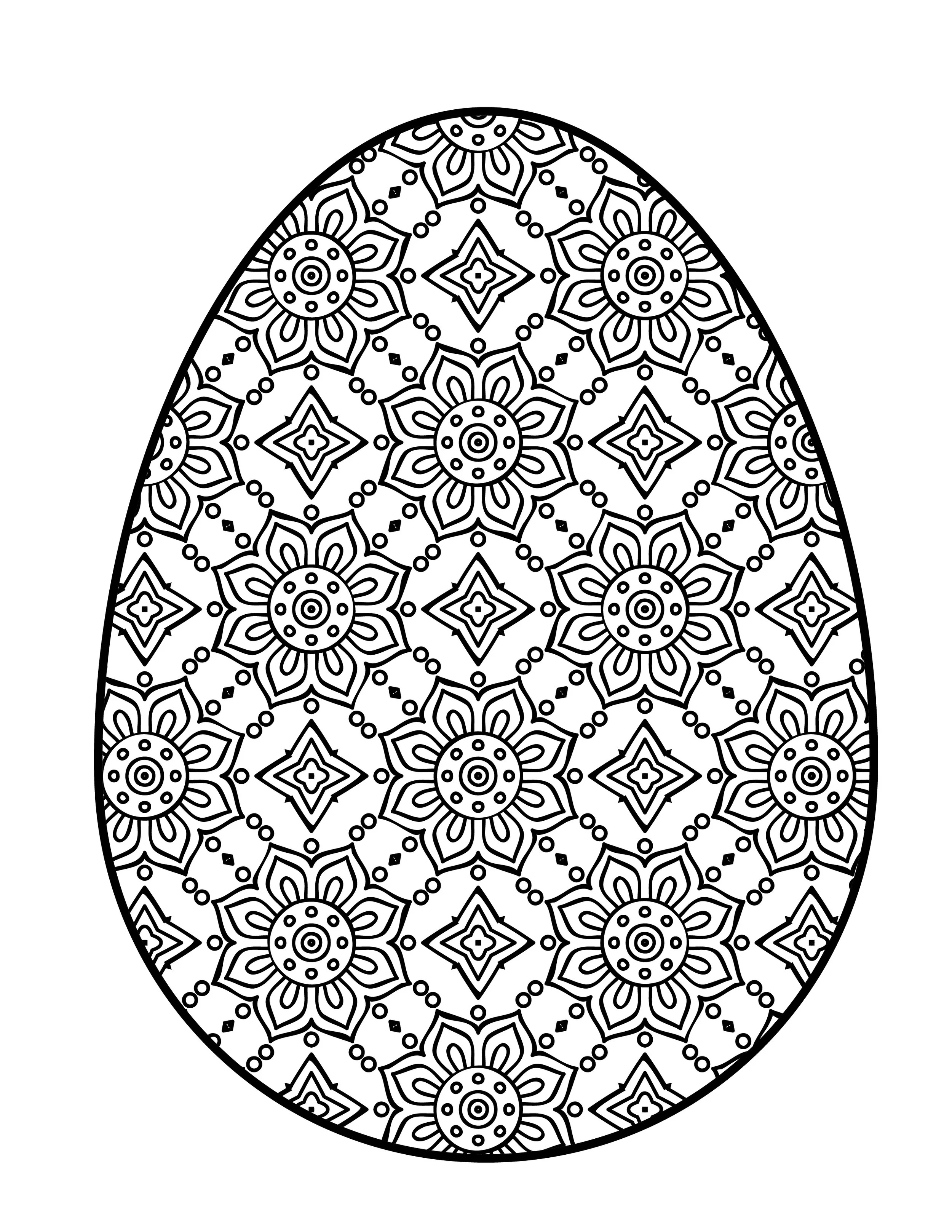 colouring in easter eggs – Image 3