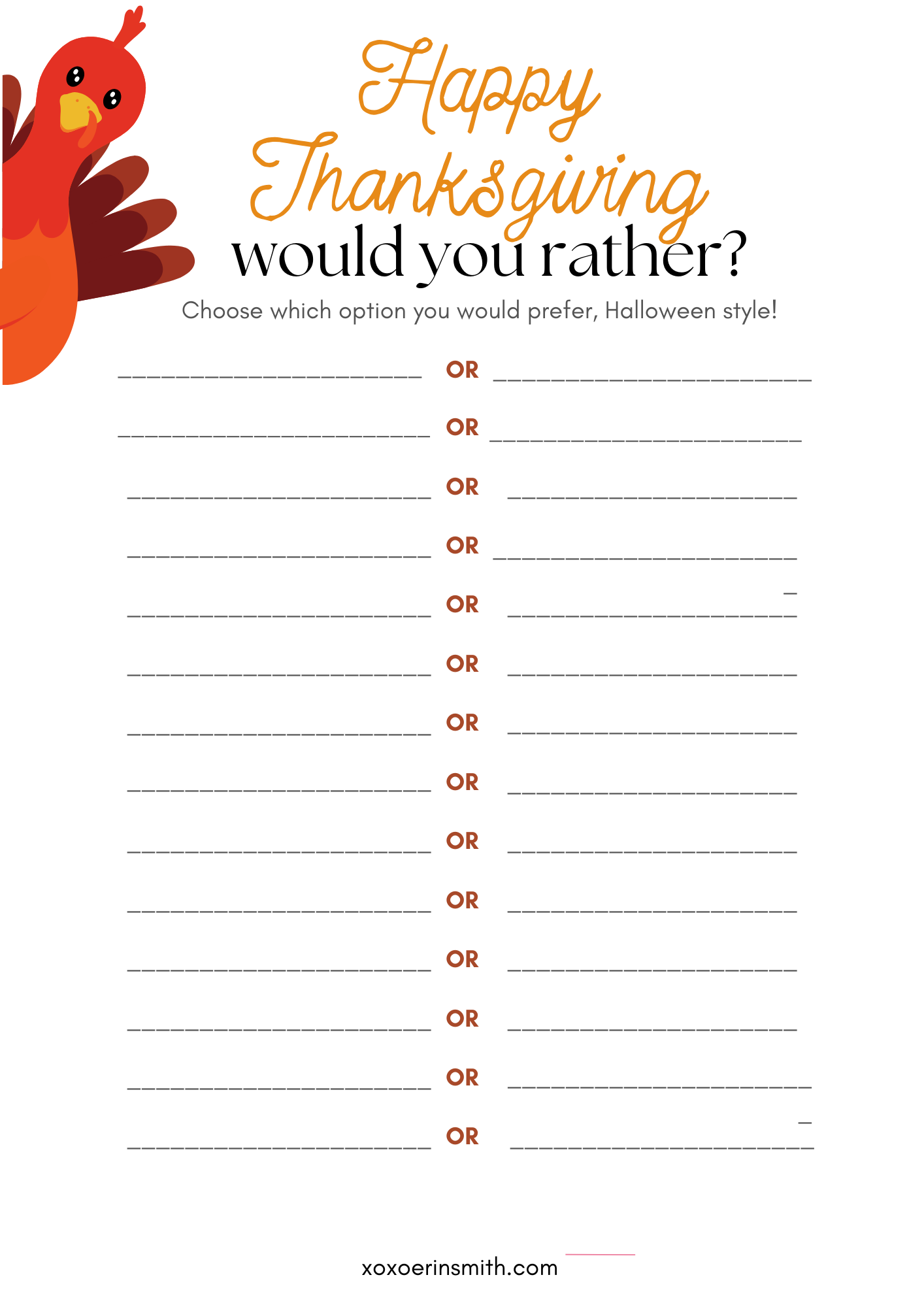 50 Winter Would You Rather (Free Printables) - The Best Ideas for Kids