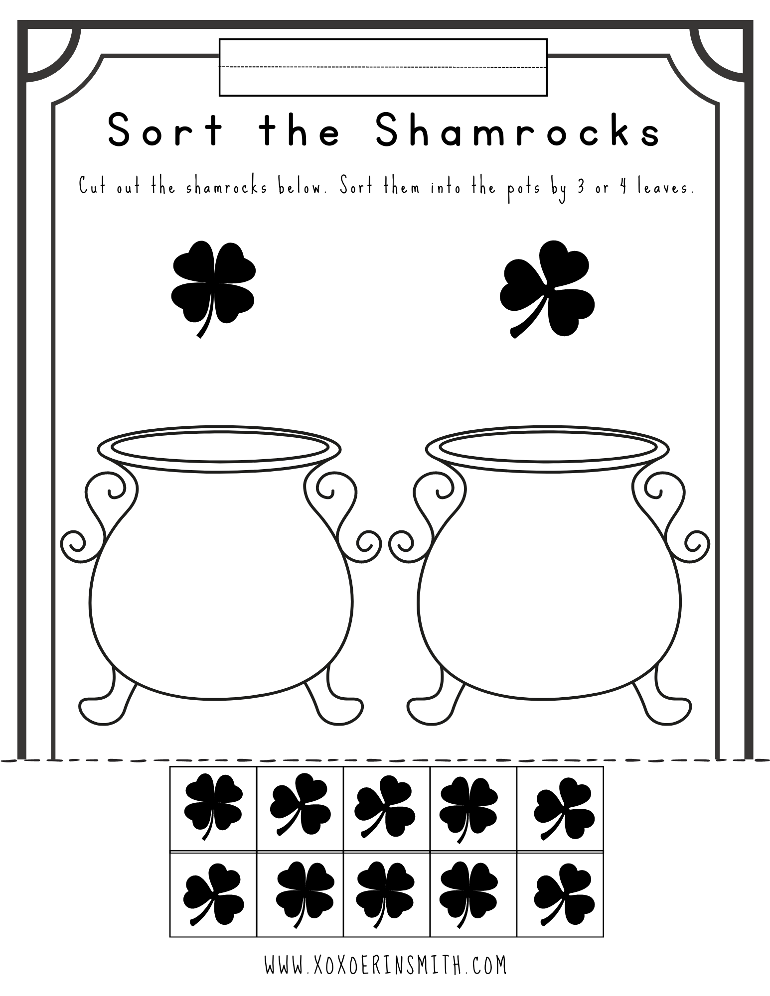 10 St. Patrick's Day Coloring Sheets FREE —