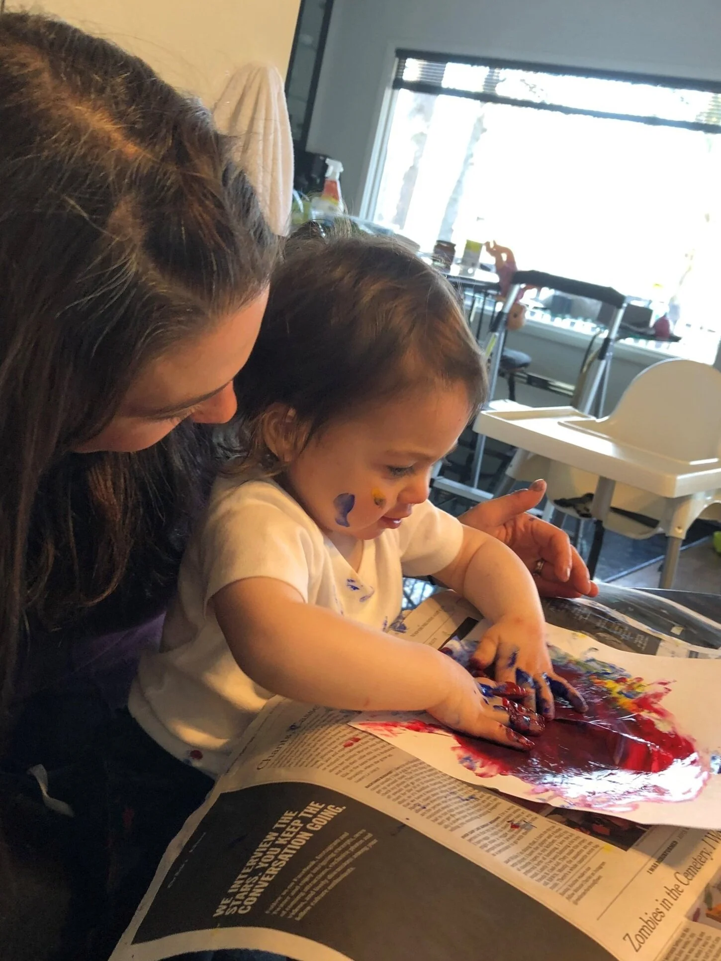 FINGER PAINTING, part 1