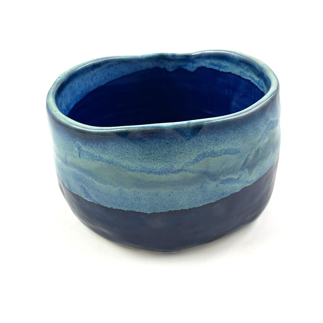  Amberley Cooke   Deep Blue    Coil built Clay. Foodsafe  