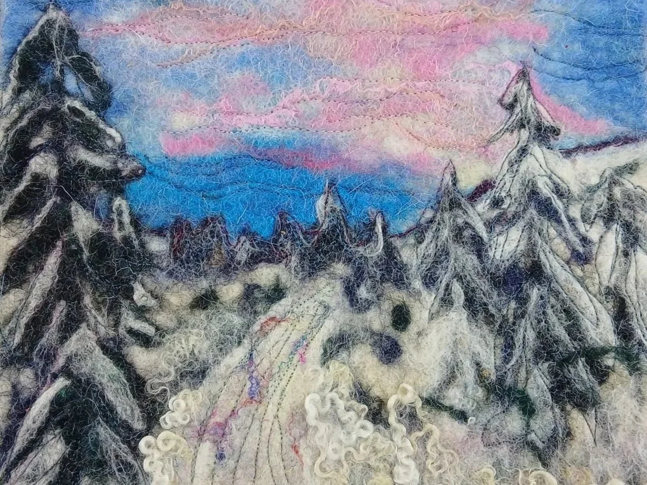 Felted Landscapes with Toos Omtzigt