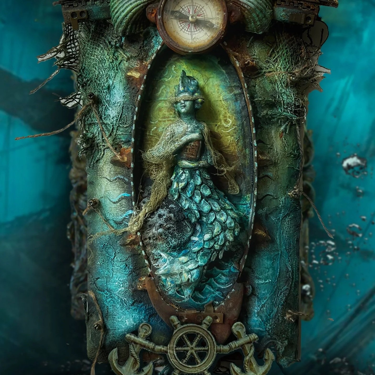 Assemblage Art: Briny Shrines from the Deep with Michael deMeng