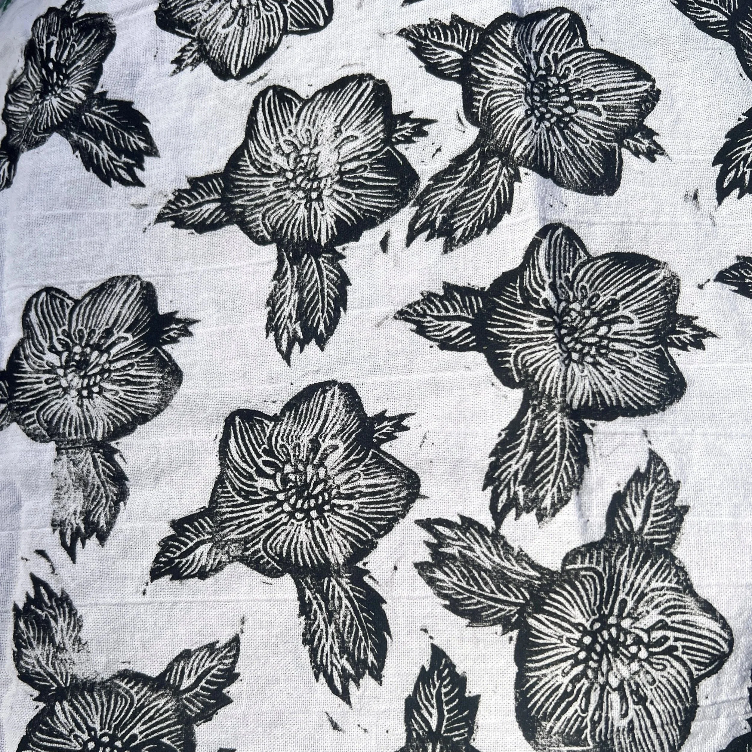 Block Printing Bandanas with Asia Hyde