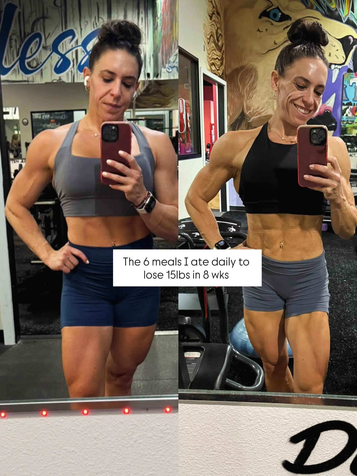 Same meals.
Whole foods.
Portion control.
Consistency &gt; everything.

The basics work 🤝🏼

Most people look at this and say, &ldquo;I could never eat the same thing every day!&rdquo;

Yet most people go to Starbucks and order the same latte and mu