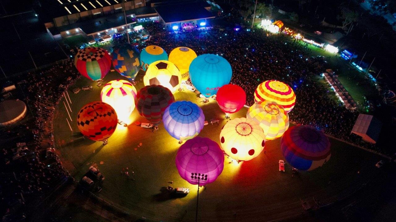 Northam Balloon Glow Fiesta Skyworks WA