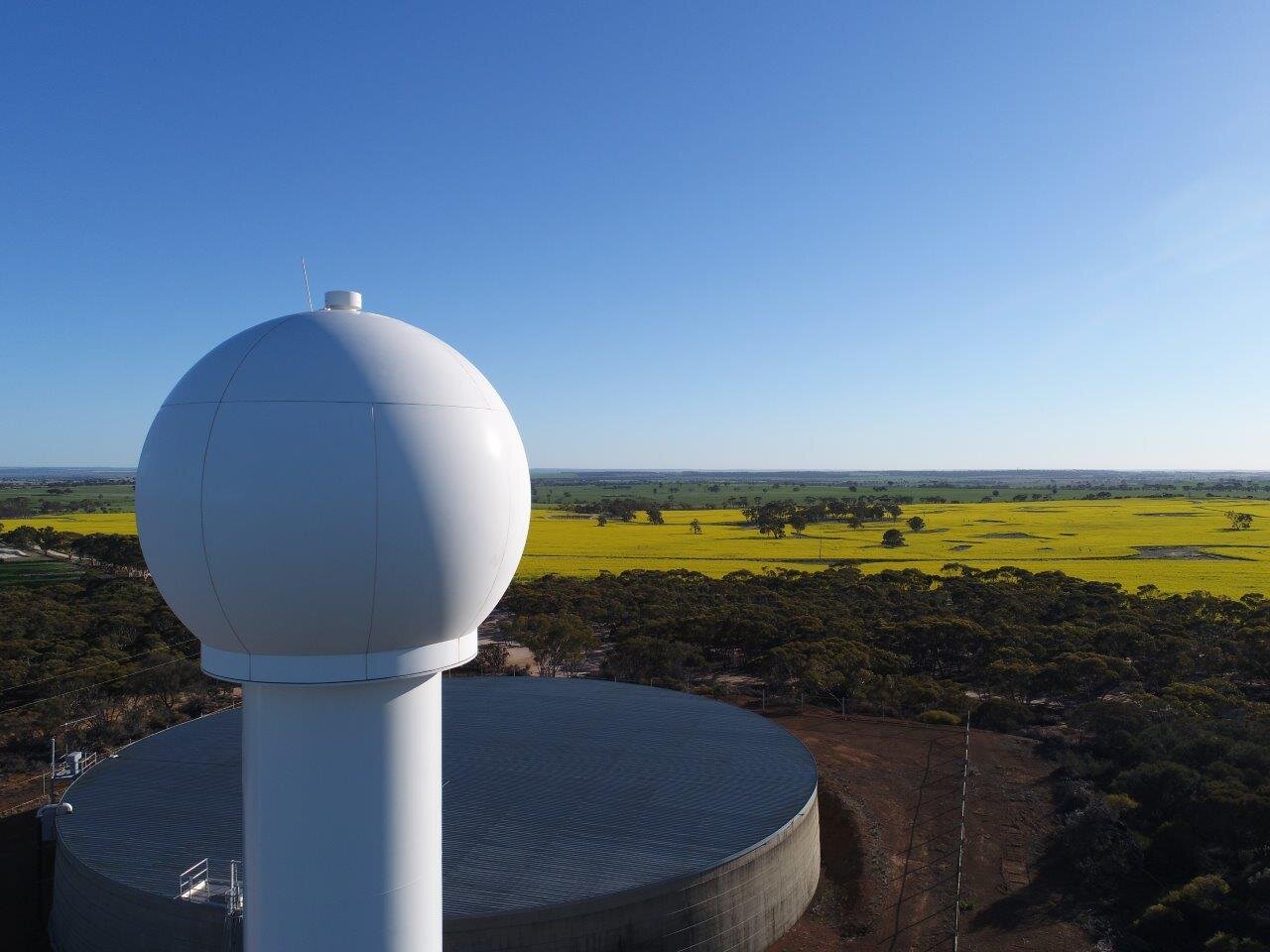 BOM Bureau of Meterology Wheatbelt Radar Skyworks WA