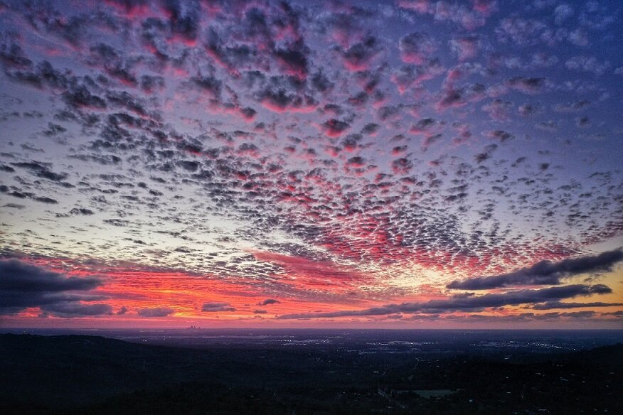 Sunset from the Perth Hills