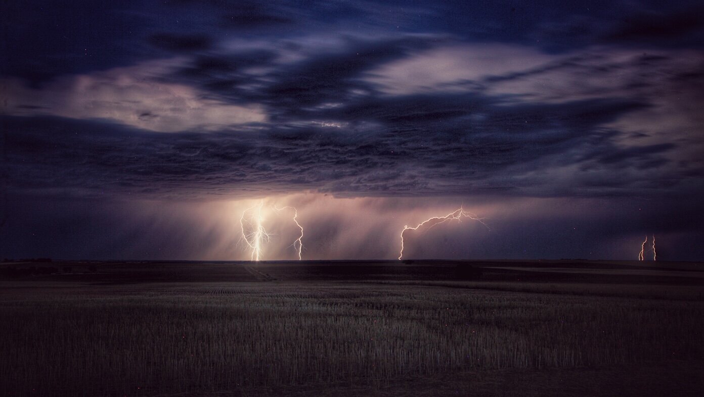 Lightening Storm Wheatbelt Meckering Skyworks WA