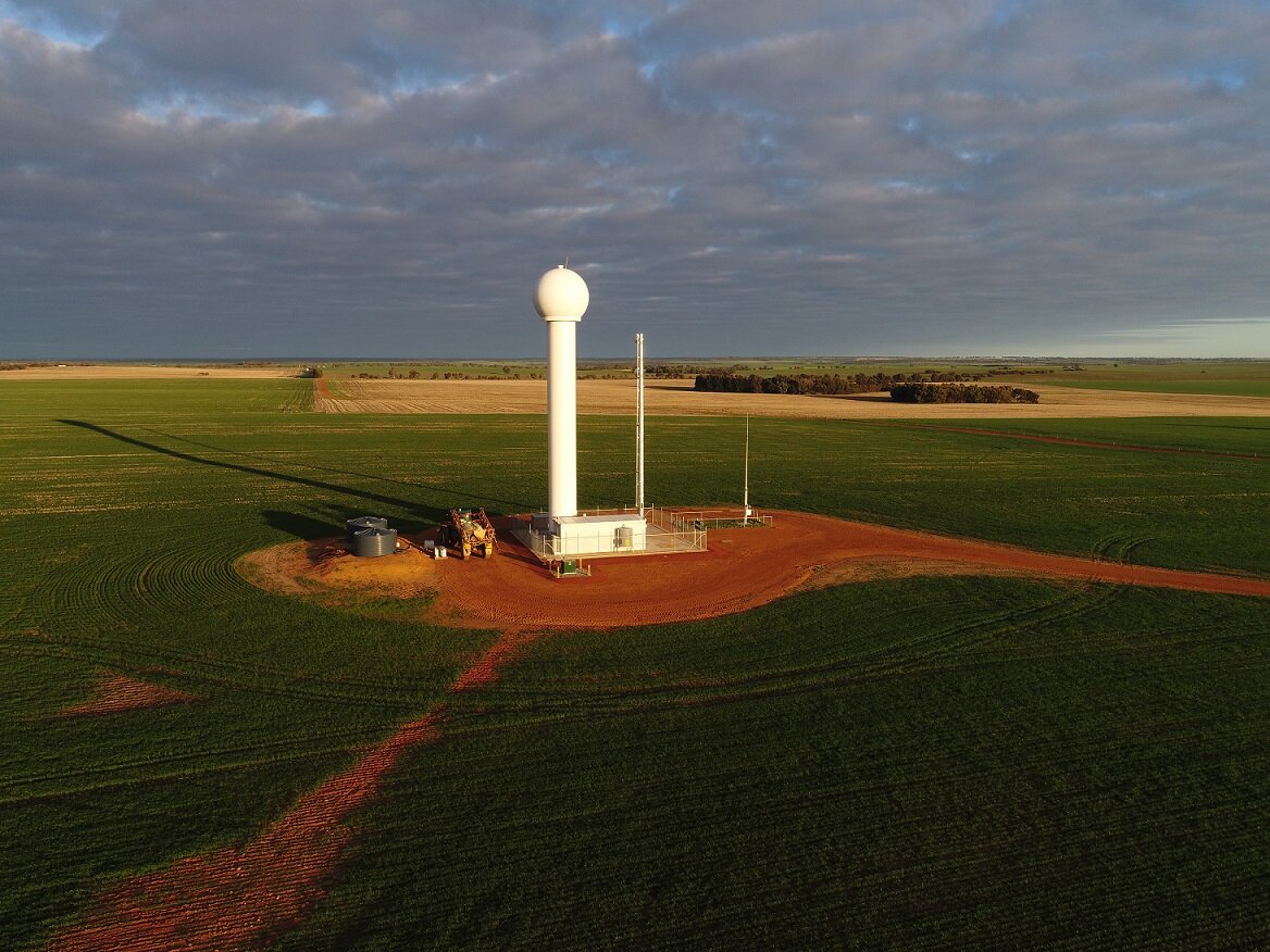 BOM Bureau of Meterology Wheatbelt Radar Skyworks WA