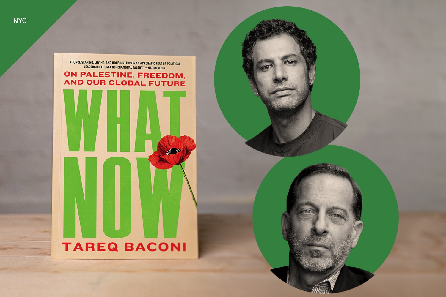 Tareq Baconi and Rashid Khalidi - NYC