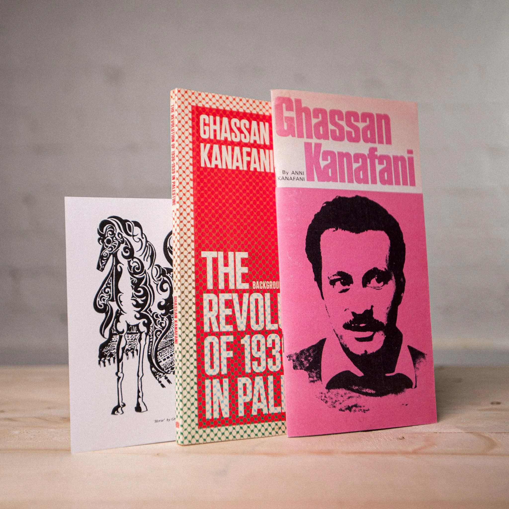 Bookshelf bundle 2: Apr/May 2025 - Ghassan Kanafani + Anni Kanafani