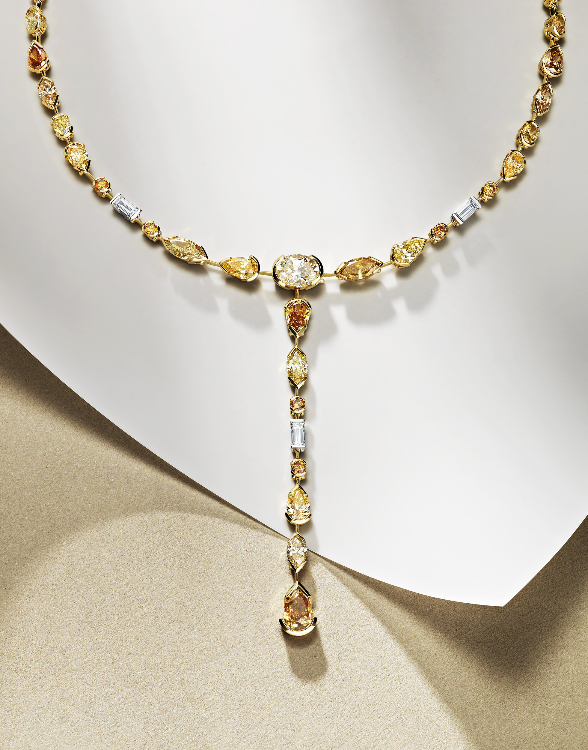  Diamond necklace shot for De Beers 