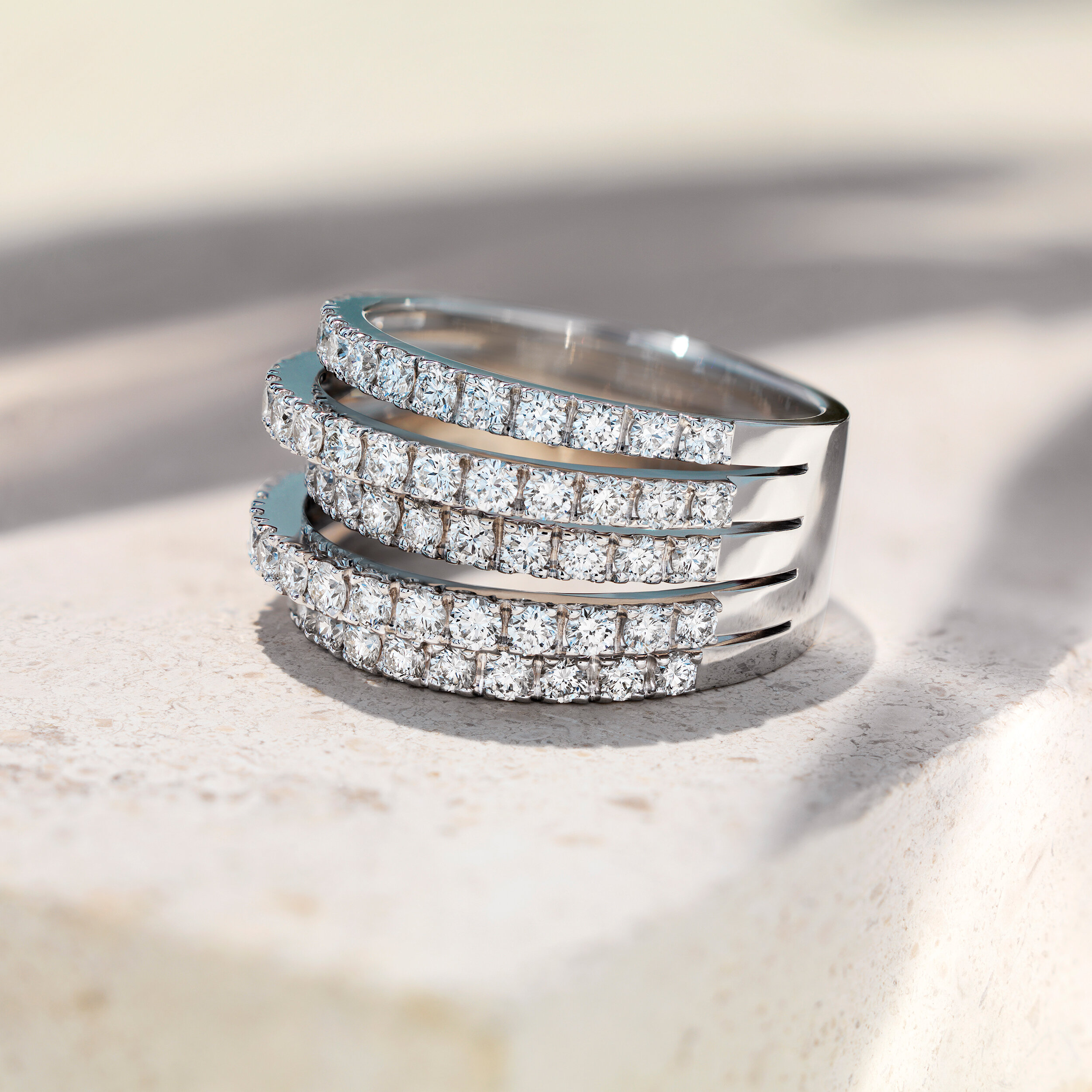  Diamond ring shot for De Beers Diamond Jewellers 
