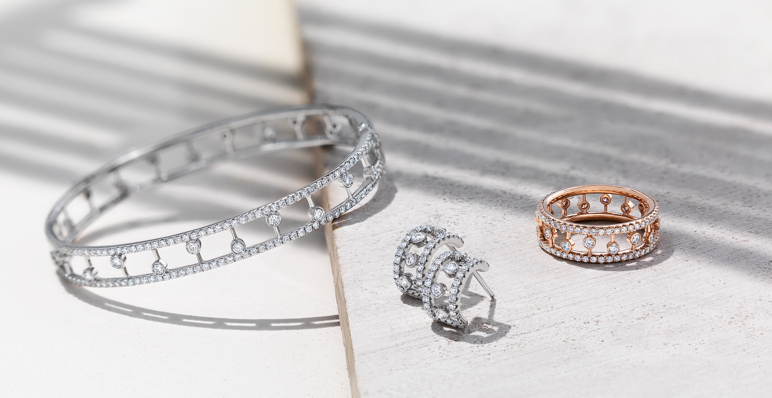  Diamond jewellery shot for De Beers 