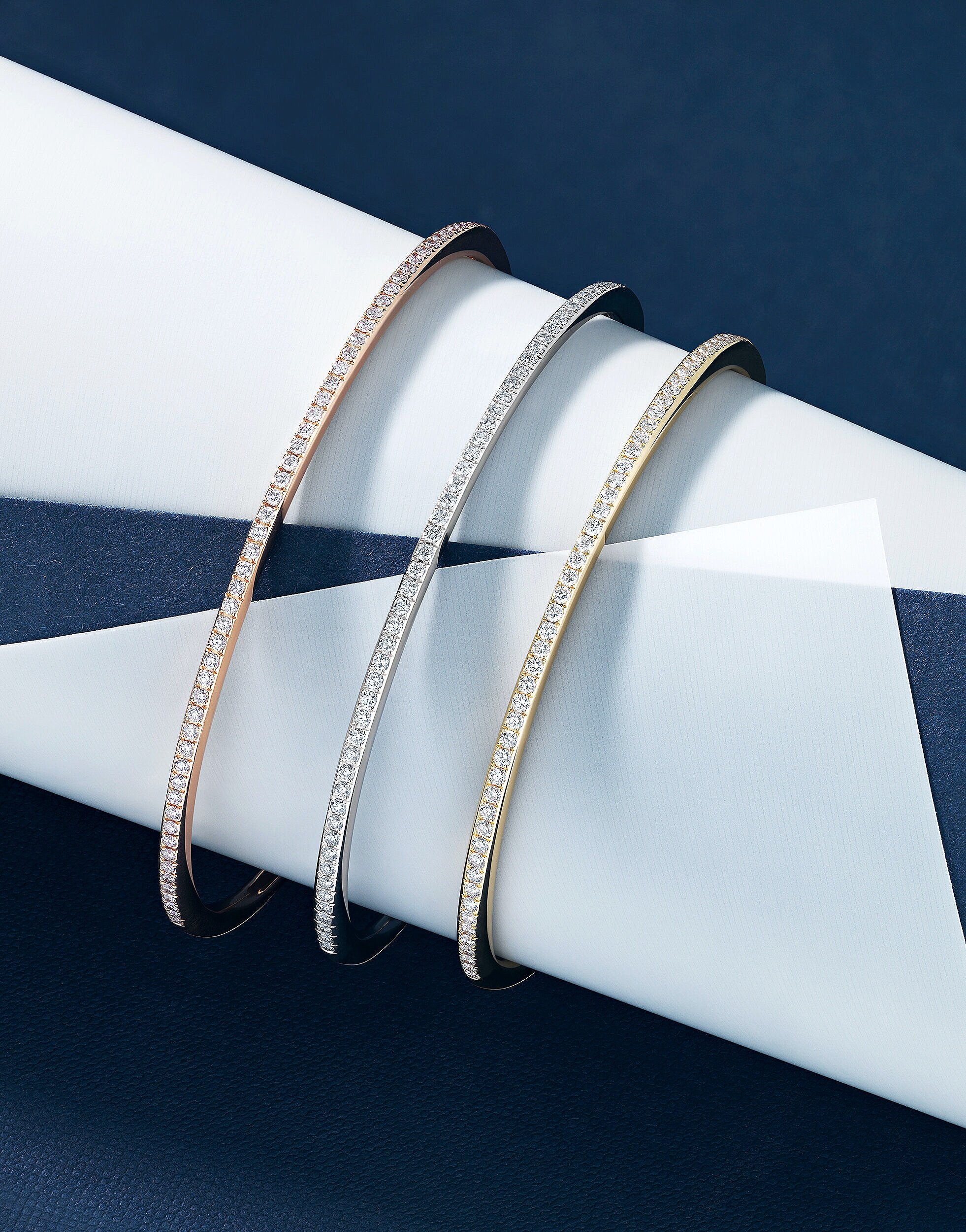  Diamond bracelets shot for De Beers 