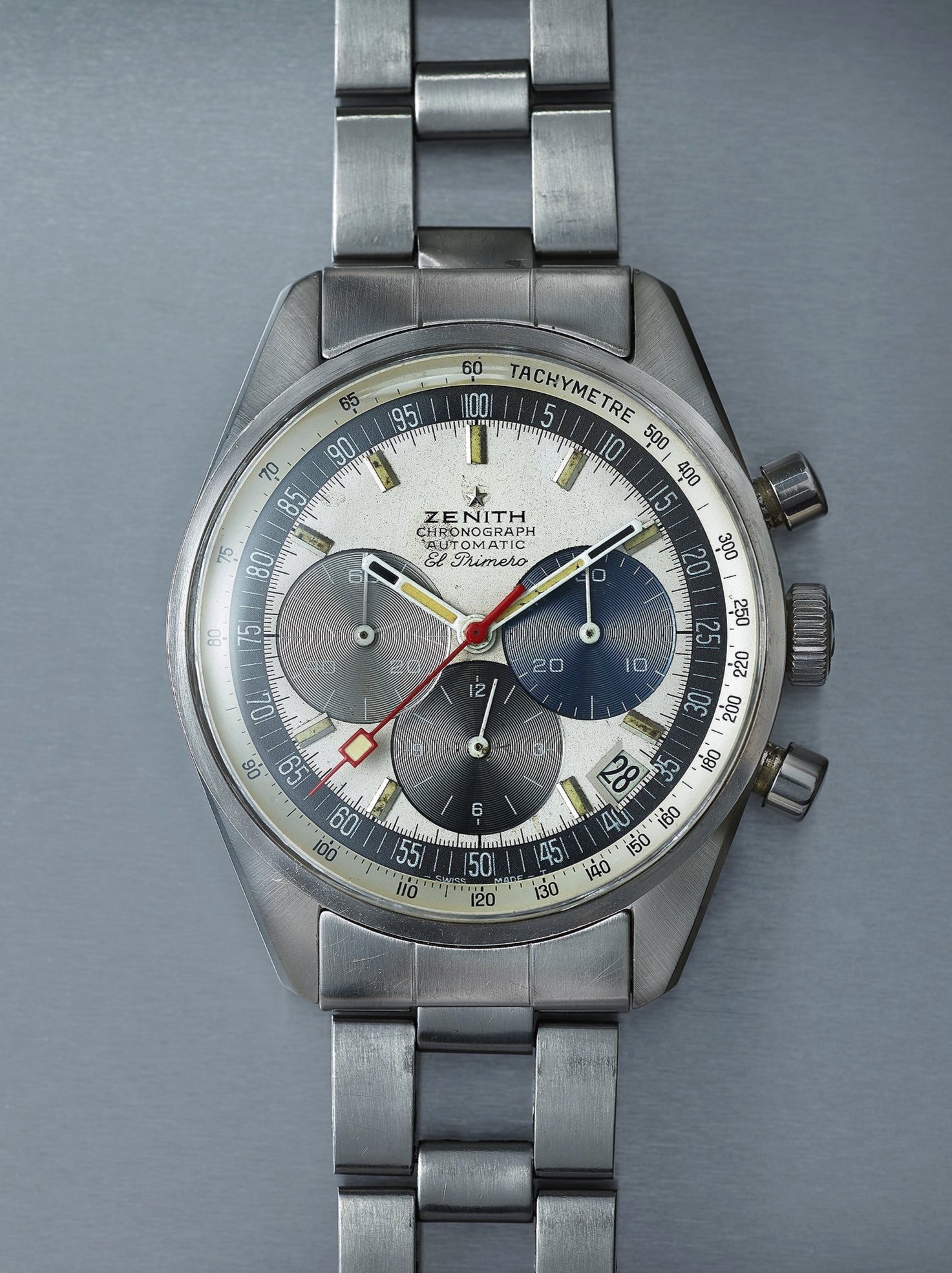  Vintage A386 Zenith watch shot for The Road Rat magazine 