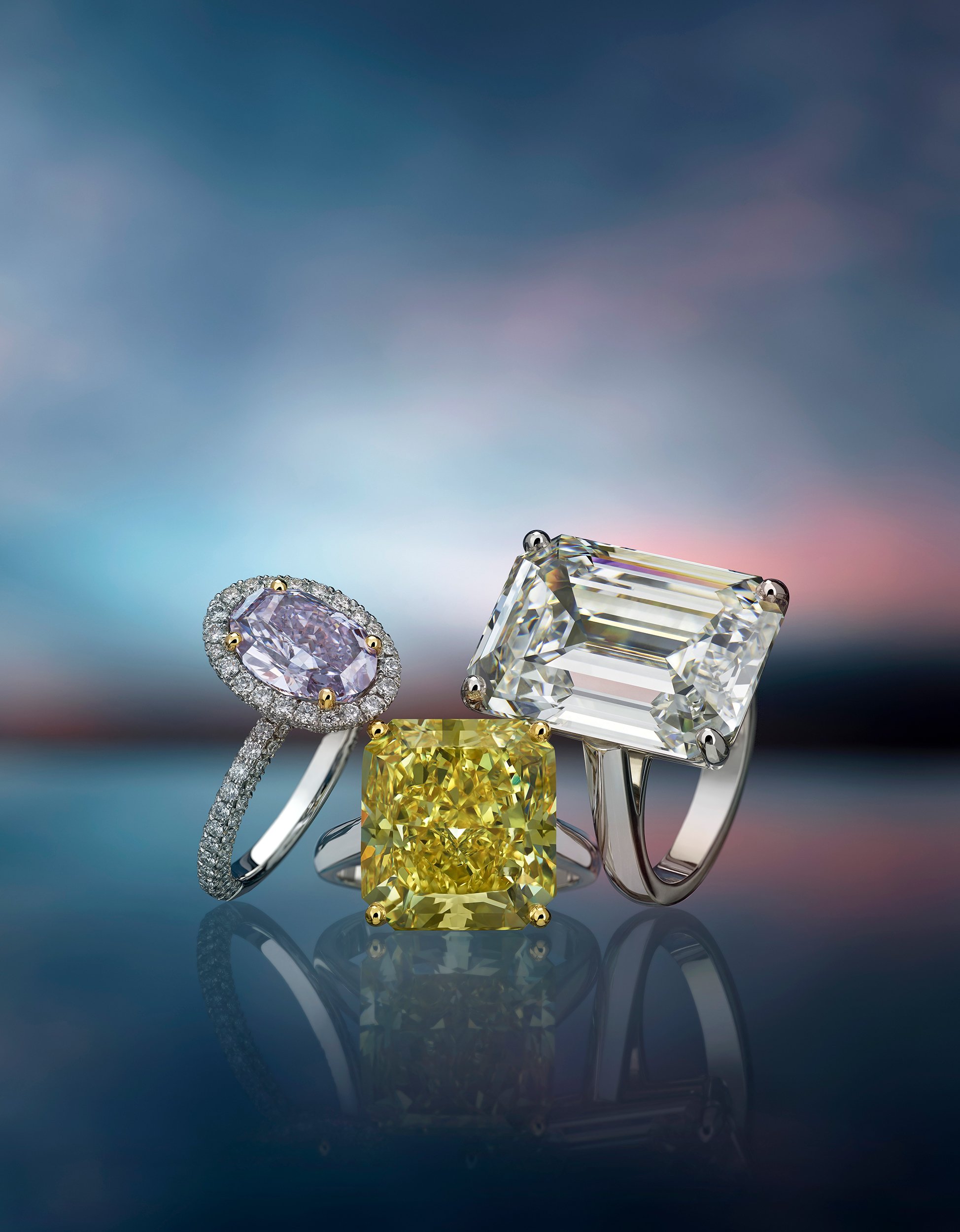  De Beers diamond rings shot for the Masterbrand campaign 