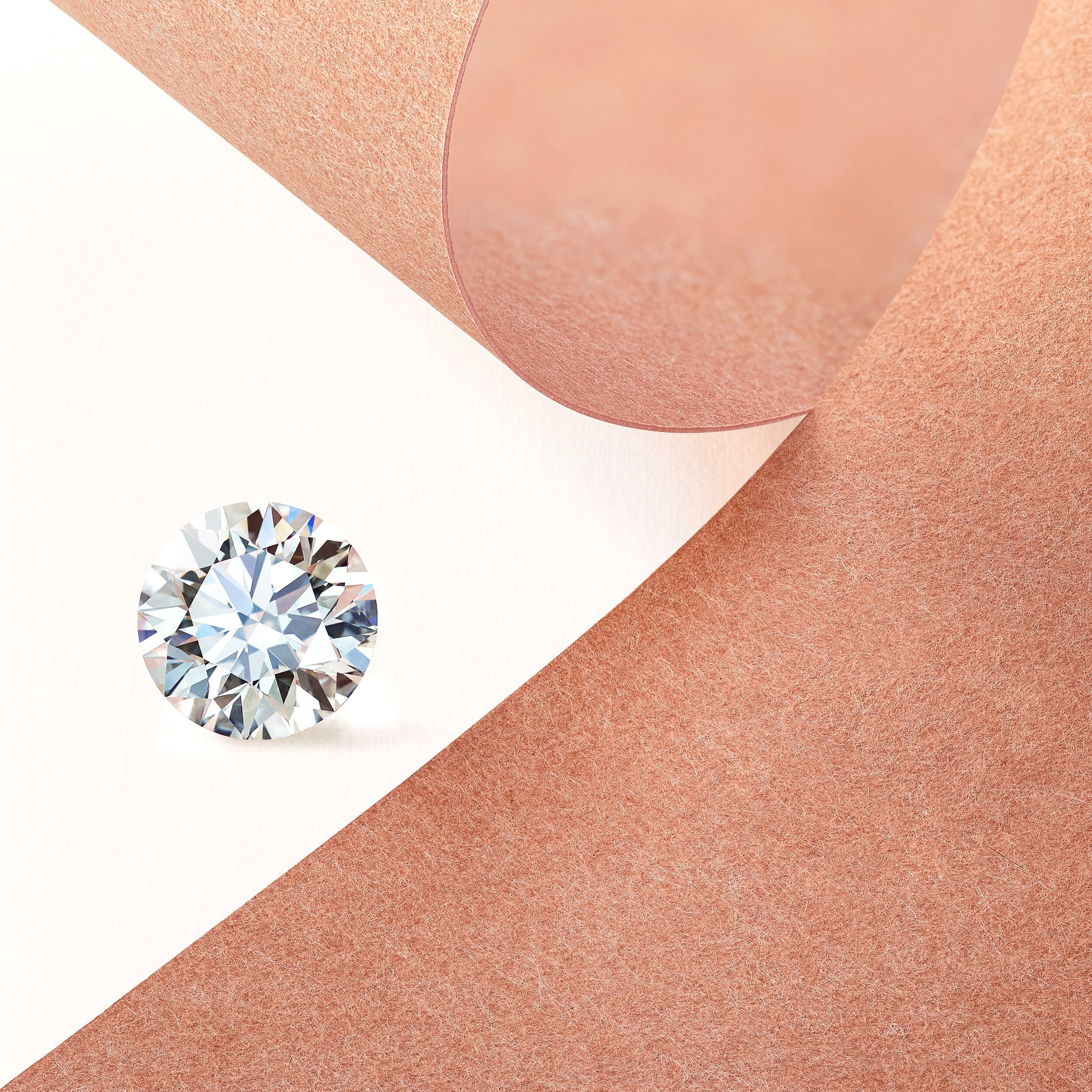  Loose diamond shot for De Beers 