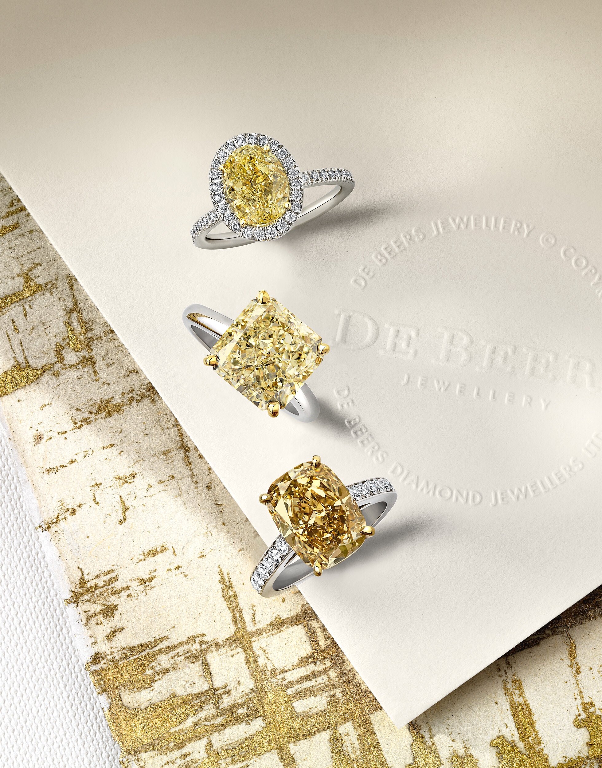  Diamond rings shot for De Beers 