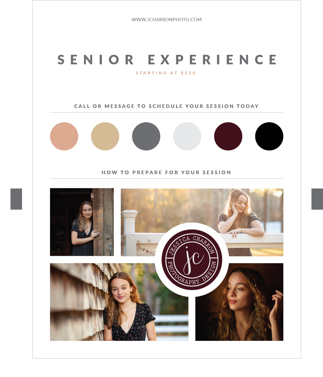 5 Tips to prepare you for your Senior Session