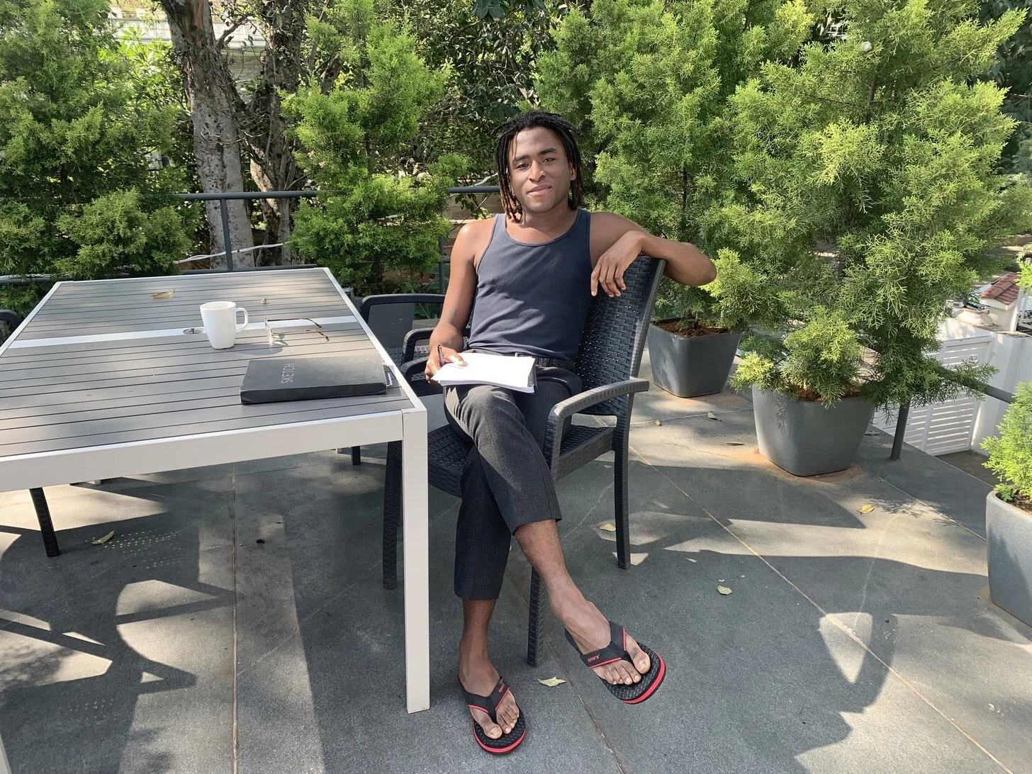 On My First Writing Residency