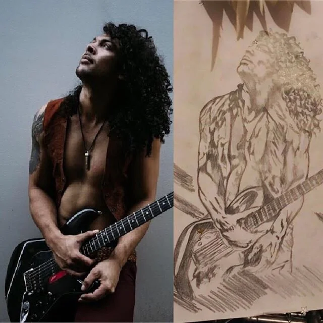 Thank you @tuscanshamia @cristina_thephotocorner for making me look like a rockstar 🙏🏽😁 Cristina for your amazing work #guitarist #muso #izak #musicmodels #curlsgetthegirls #pose #thephotocorner @cristina_thephotocorner #spanish #izak @izak__music