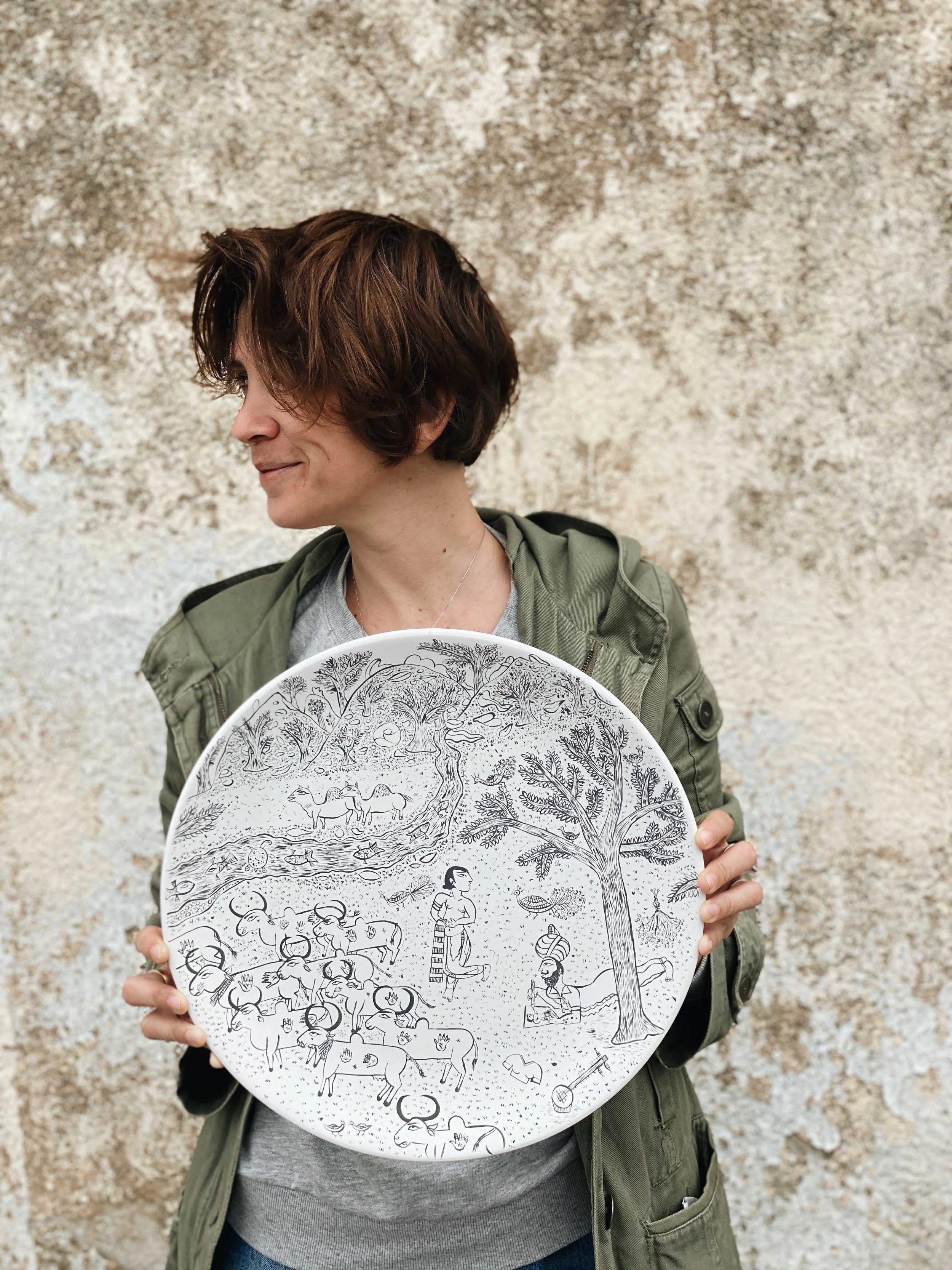 clara holt_The painter_35cm_2.jpg