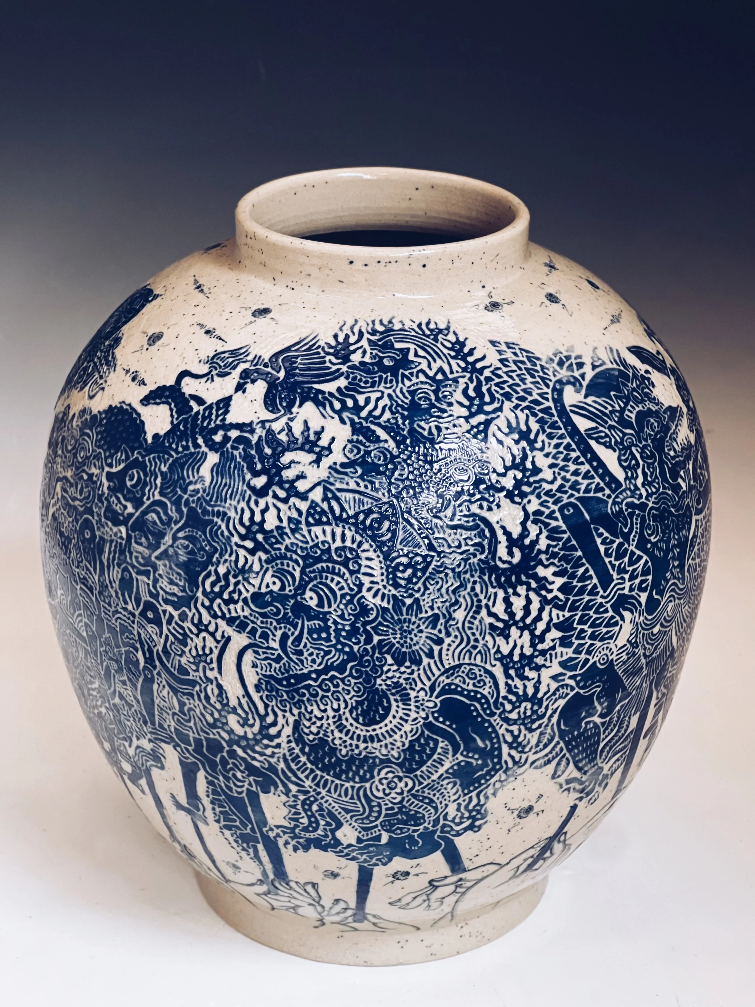  “Wayang Kulit shadow theatre” 