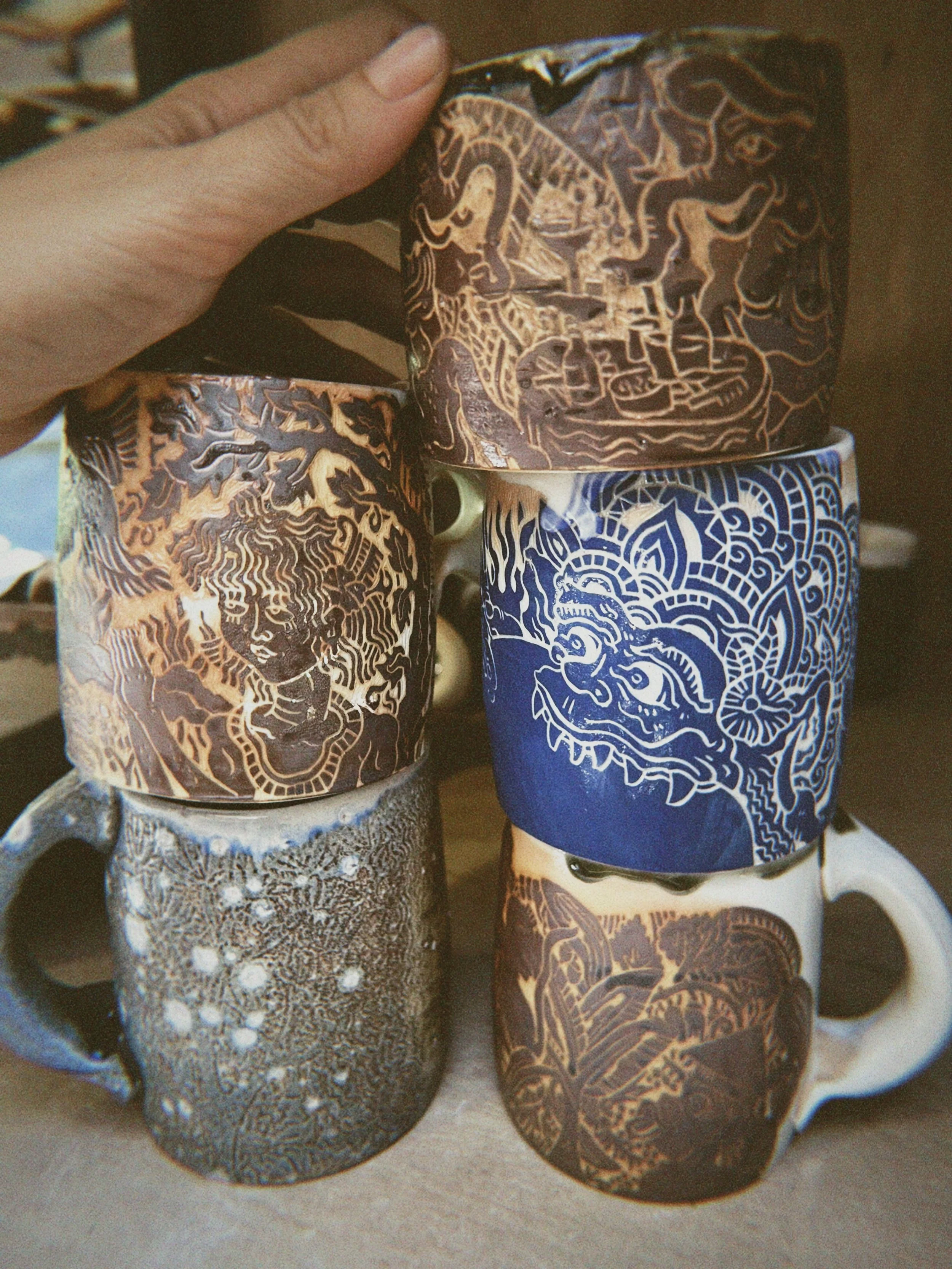 Soda firing