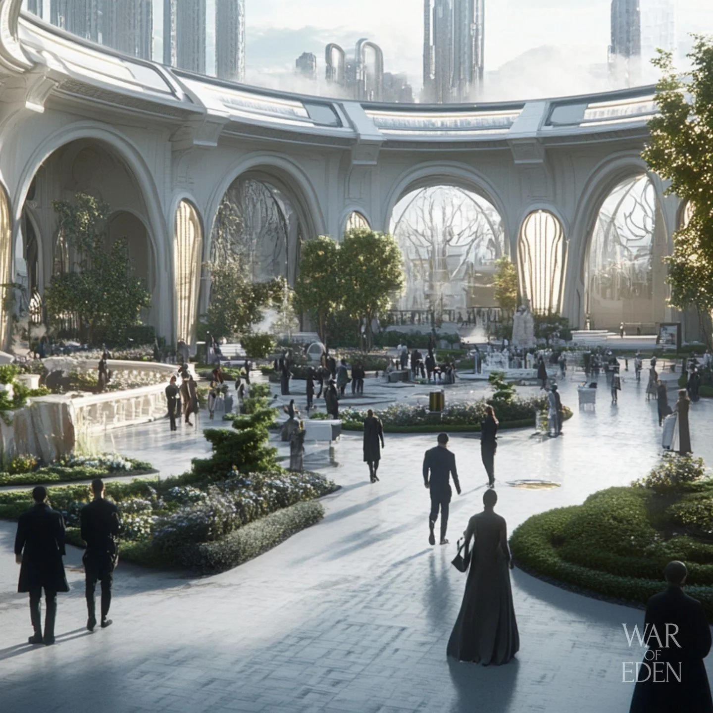 A new dawn. New Garden. Remake Reality. Tetron

#SciFiFantasy #Petra #WarOfEden #Worldbuilding #FantasyArt #AIArt #SciFiWorlds #IndieAuthor #Bookstagram #FantasyBooks #EpicReads #DystopianFuture #FictionalWorlds #WritingCommunity #SpeculativeFiction 