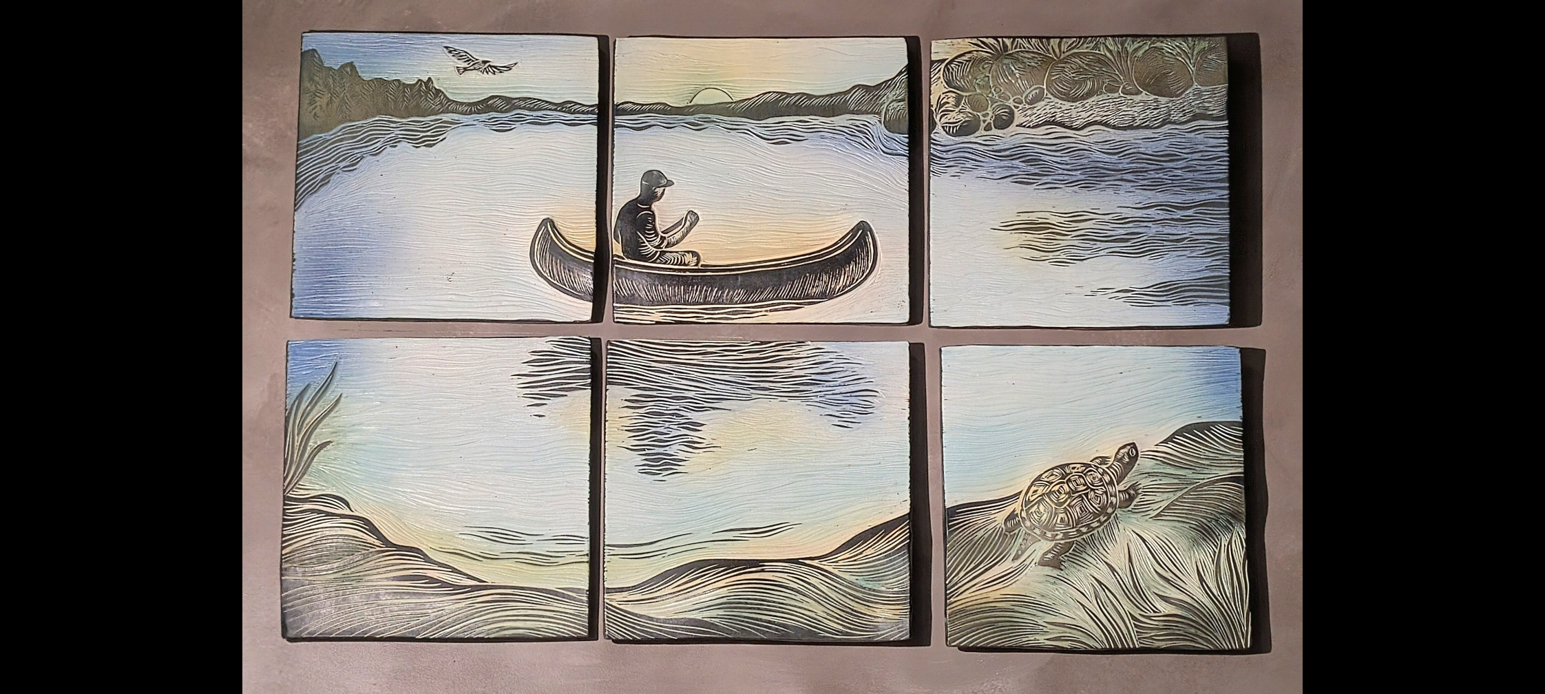 Take Your Time, Mural by Natalie Blake Studio