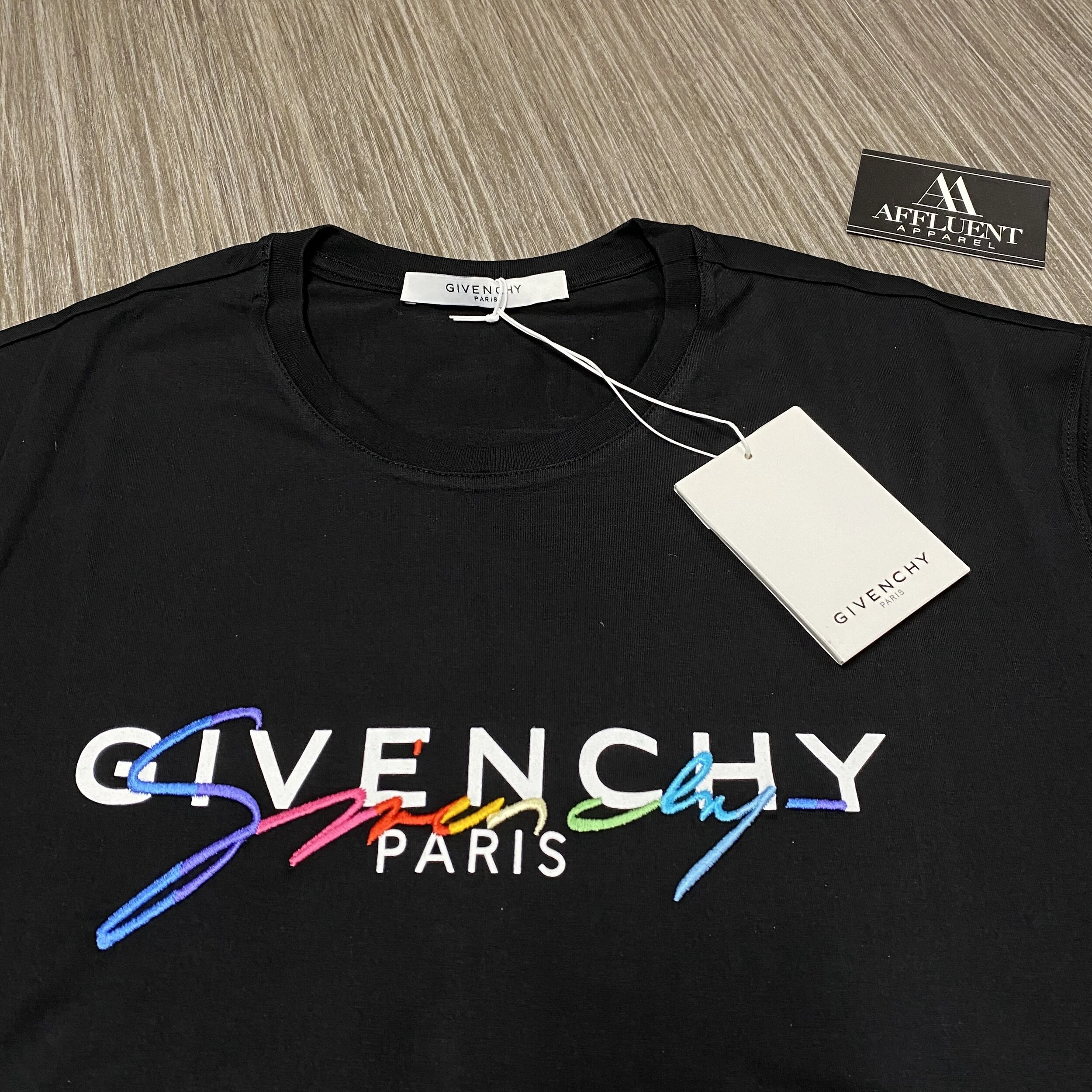 givenchy paris t shirt black