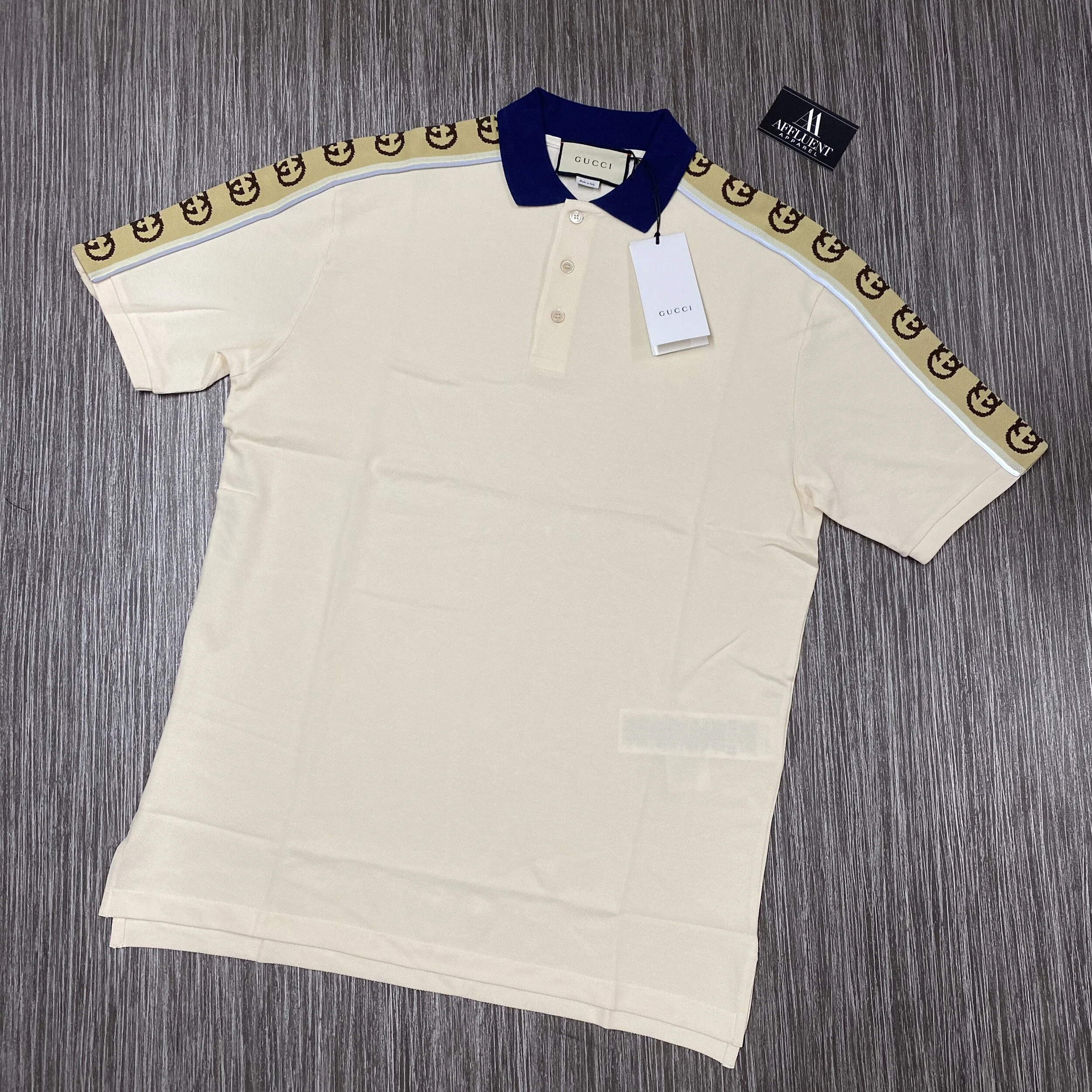 gucci polo reflective